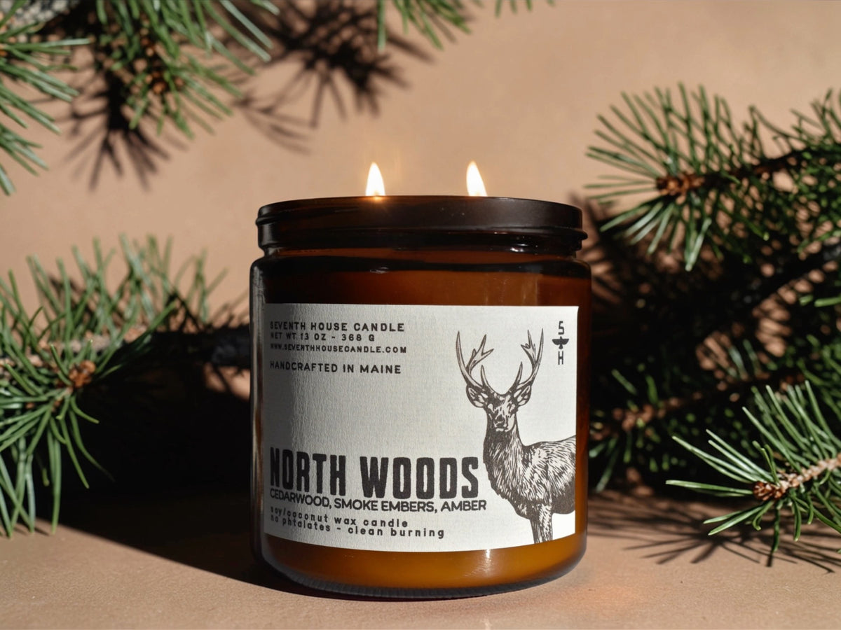 NORTH WOODS - Cedarwood, Smoke Embers & Amber